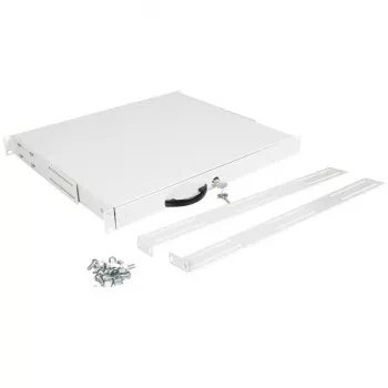 Tastatūras paliktnis ROLINE 19-collu 1U 400 T aizslēdzams pelēks