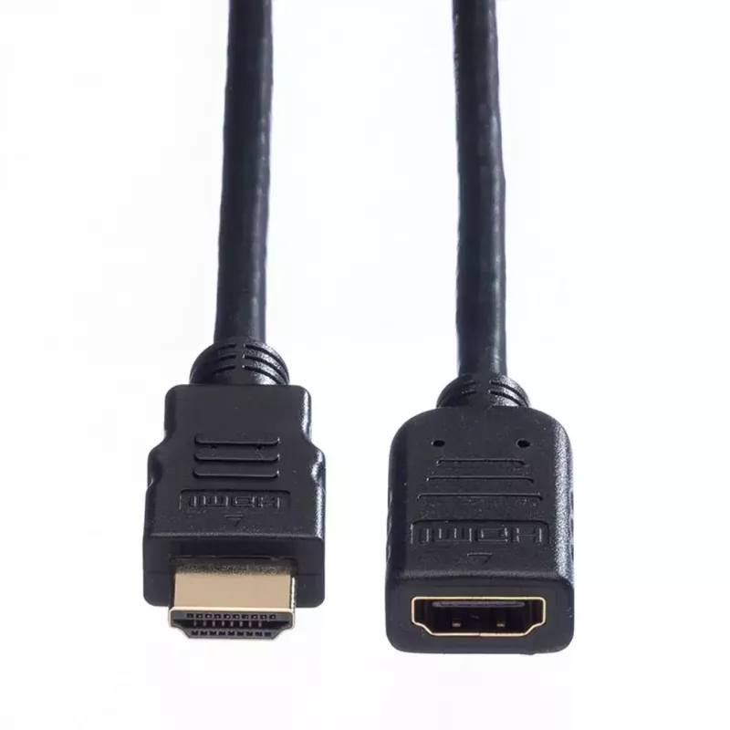 HDMI ātrgaitas kabelis + Ethernet VALUE 2 m