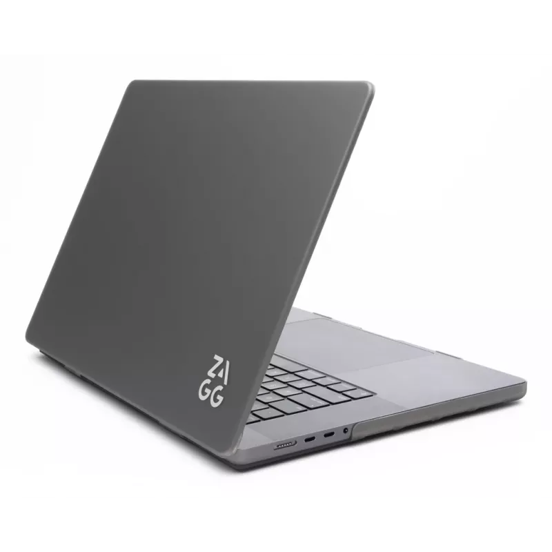 Zagg cietais apvalks MacBook Pro 13 M2/M1 (20) — dūmu apdare, aizsargapvalks