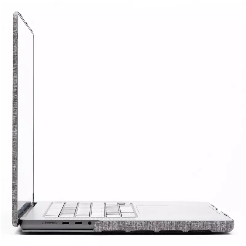 Zagg cietais apvalks MacBook Pro 13 M2/M1 (20) — dūmu apdare, aizsargapvalks