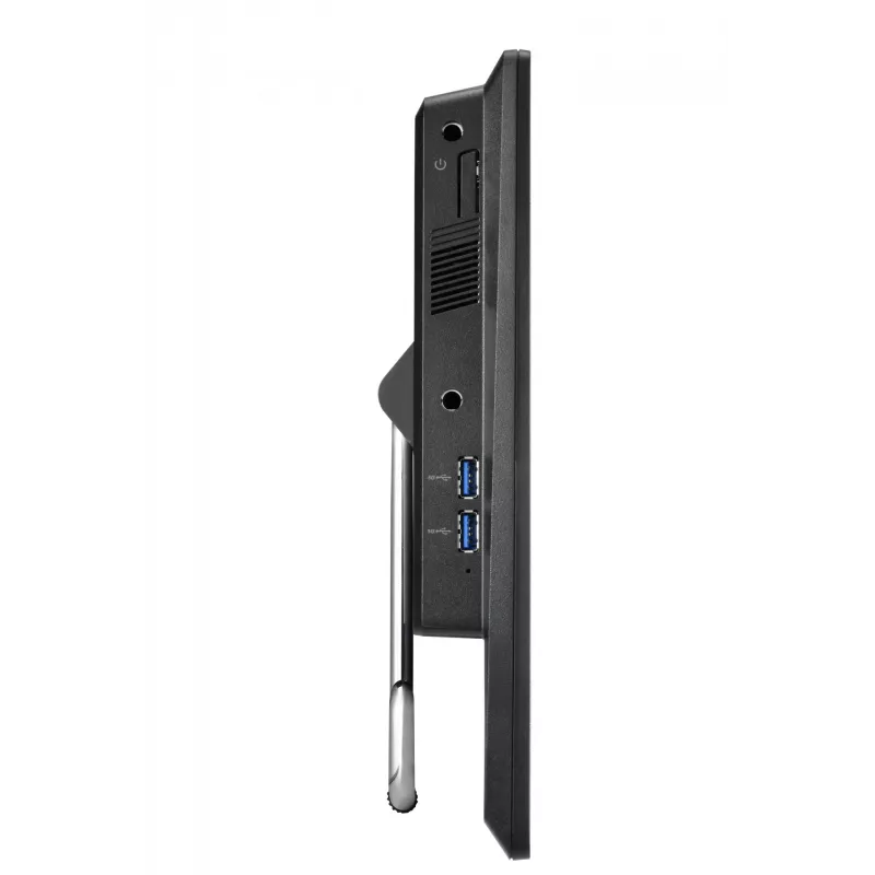 Shuttle P55U All-in-One barebone, 15,6 collu skārienekrāns, Celeron 7305, WLAN, HDMI, 2x COM, 90 W, melns