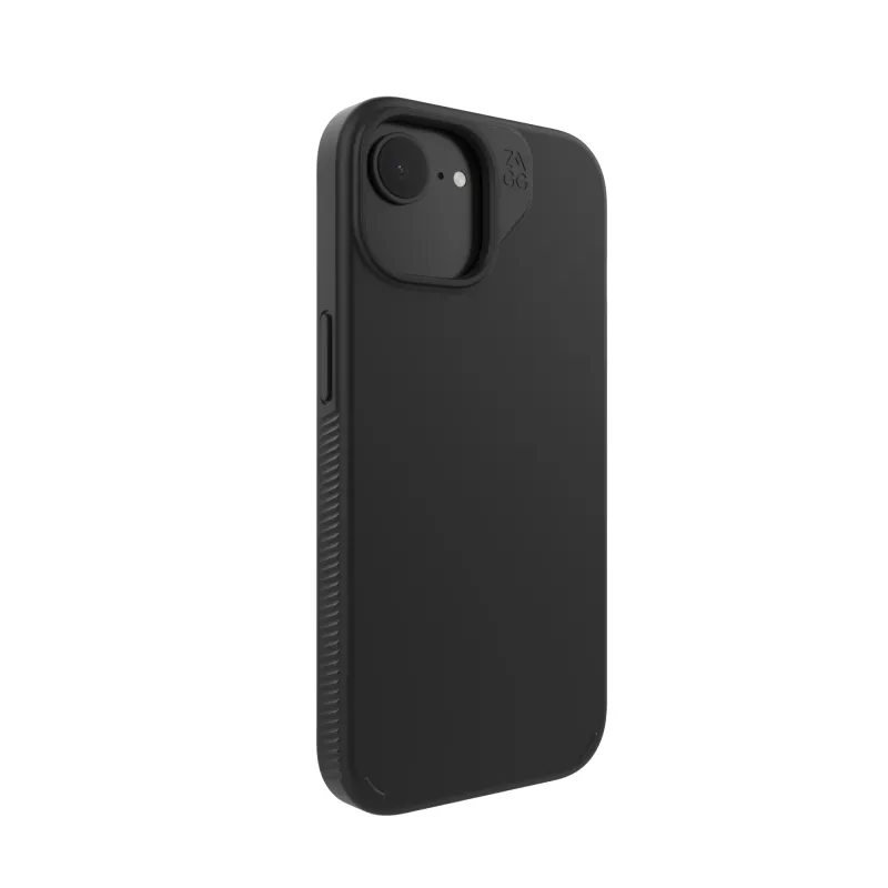 ZAGG Milan Snap vāciņš iPhone 17e/16e/15/14/13 Melns, Vāciņš, Apple, iPhone 17e/16e/15/14/13, 15,5 cm (6,1 collas), Melns