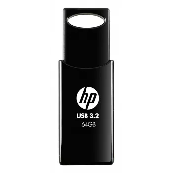 HP 712w USB zibatmiņa 64 GB USB Type-A 3.2 Gen 1 (3.1 Gen 1) Melna