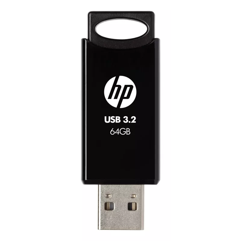 HP 712w USB zibatmiņa 64 GB USB Type-A 3.2 Gen 1 (3.1 Gen 1) Melna