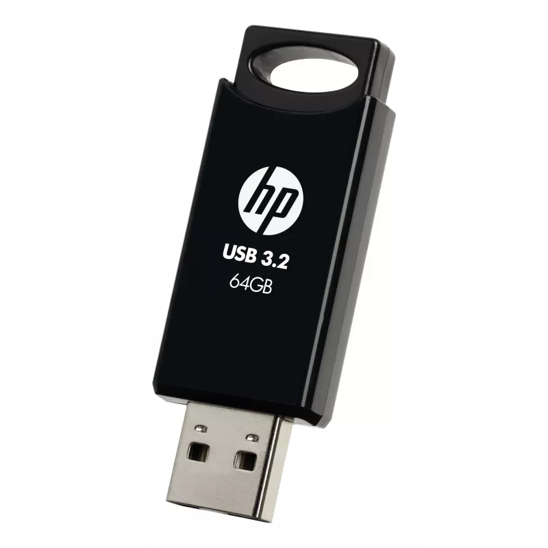 HP 712w USB zibatmiņa 64 GB USB Type-A 3.2 Gen 1 (3.1 Gen 1) Melna