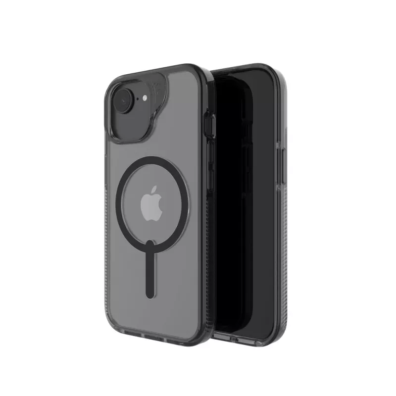 ZAGG Santa Cruz Snap korpuss iPhone 17e/16e/15/14/13 Melns, vāciņš, Apple, iPhone 17e/16e/15/14/13, 15.5 cm (6.1 collas), melna