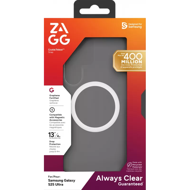 Vāciņš ZAGG Samsung Galaxy S25 Ultra Caurspīdīgs 6,9 collas