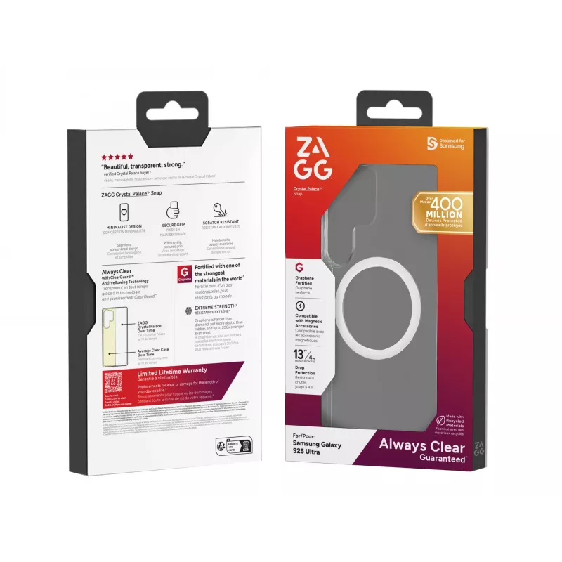 Vāciņš ZAGG Samsung Galaxy S25 Ultra Caurspīdīgs 6,9 collas