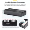 StarTech.com USB4 M.2 NVMe korpuss, 40Gbps, ārējais USB-C/Thunderbolt NVMe SSD korpuss, alumīnija radiatora korpuss, B+M/M-Key