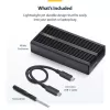 StarTech.com USB4 M.2 NVMe korpuss, 40Gbps, ārējais USB-C/Thunderbolt NVMe SSD korpuss, alumīnija radiatora korpuss, B+M/M-Key