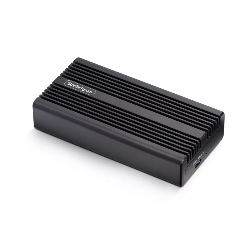 StarTech.com USB4 M.2 NVMe korpuss, 40Gbps, ārējais USB-C/Thunderbolt NVMe SSD korpuss, alumīnija radiatora korpuss, B+M/M-Key