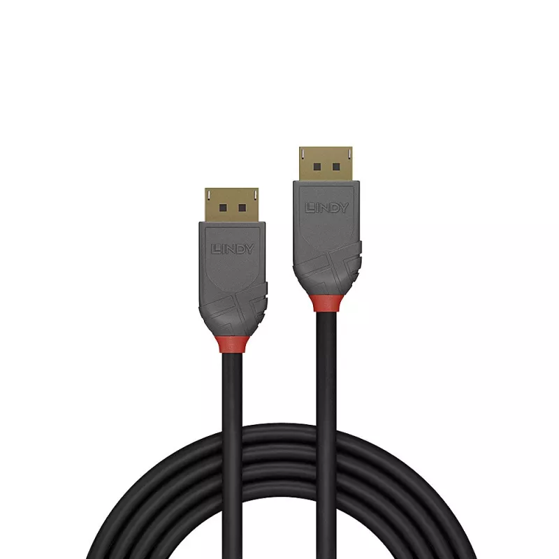 Lindy 7,5 m DisplayPort 1.2 kabelis, Anthra Line