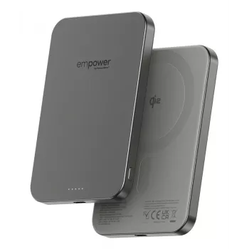 Ārējais akumulators PanzerGlass empower by empower Bank 5000mAh Titanium