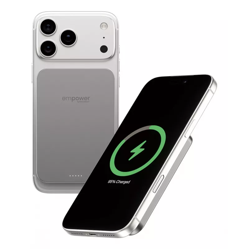 Ārējais akumulators PanzerGlass empower by empower Bank 5000mAh Titanium