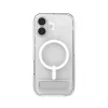 ZAGG Crystal Palace Snap Kickstand Case vāciņš Apple iPhone 17, caurspīdīgs