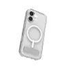 ZAGG Crystal Palace Snap Kickstand Case vāciņš Apple iPhone 17, caurspīdīgs