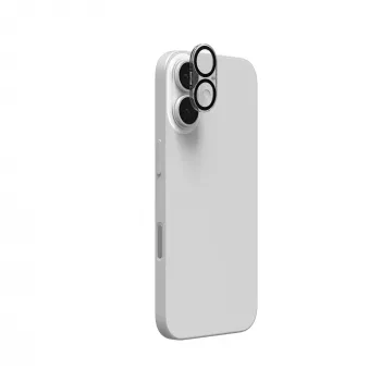 InvisibleShield Glass Elite objektīva aizsardzība Apple iPhone 17/16/16+ melnā krāsā