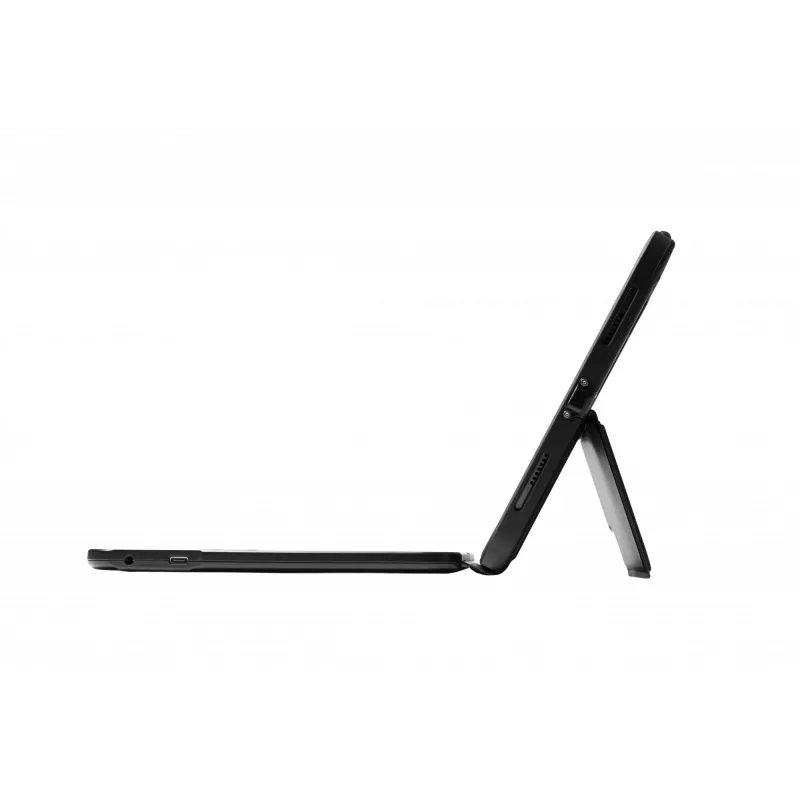 ZAGG Tough Keys-Apple-iPad 10. paaudze/A16-Melns-Vācu(B2B brūnā kaste)