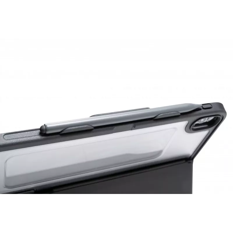 ZAGG Tough Keys-Apple-iPad 10. paaudze/A16-Melns-Vācu(B2B brūnā kaste)