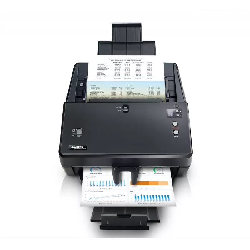 Plustek SmartOffice PT2160 ADF skeneris 600 x 600 DPI A3 Melns