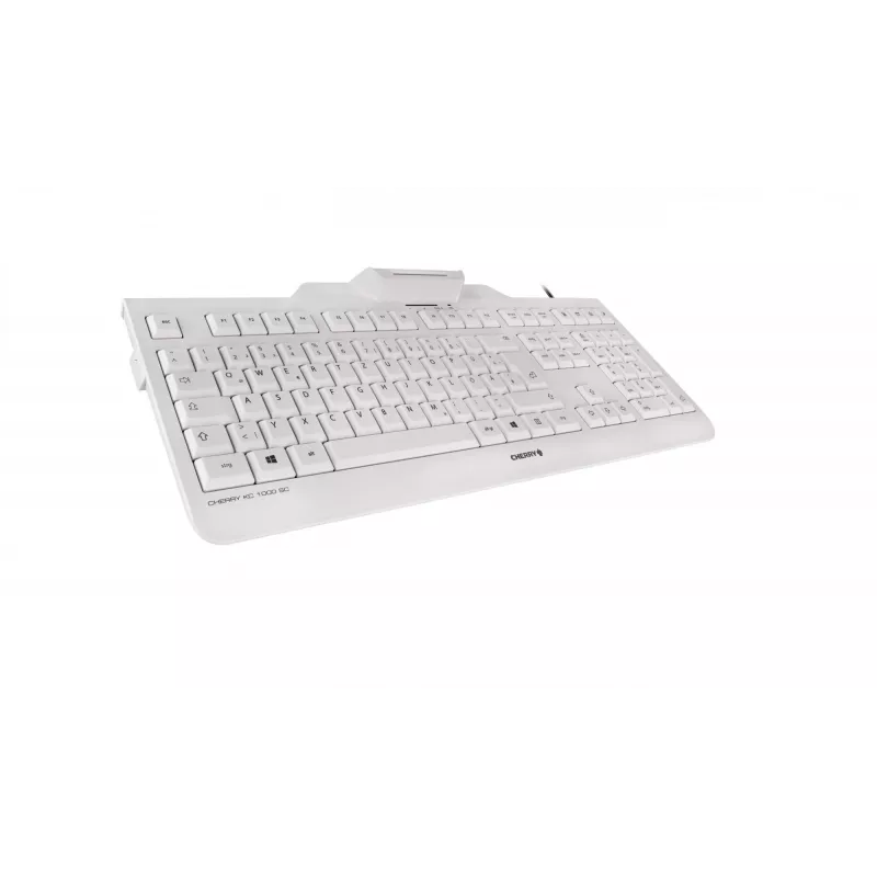 CHERRY KC 1000 SC tastatūra Birojs USB QWERTY Nordic Melns