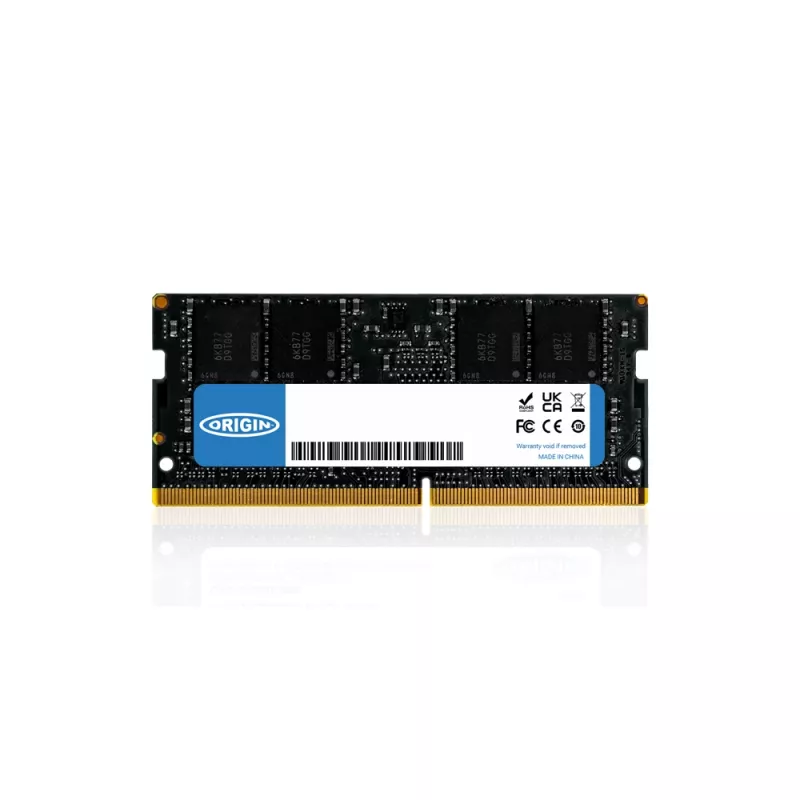 Origin Storage 16GB DDR4 2666MHz SODIMM 2Rx8 Non-ECC 1,2V, 16 GB, 1 x 16 GB, DDR4, 2666 MHz, 260-pin SO-DIMM