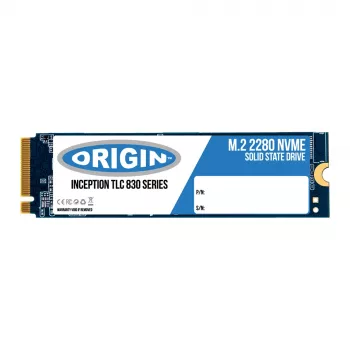 Origin Storage Inception SSD 2TB NVMe M.2 3D TLC 80mm, 2 TB, M.2, 2100 MB/s, 640 Gbit/s