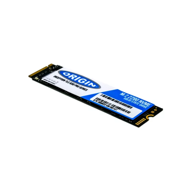 Origin Storage Inception SSD 2TB NVMe M.2 3D TLC 80mm, 2 TB, M.2, 2100 MB/s, 640 Gbit/s