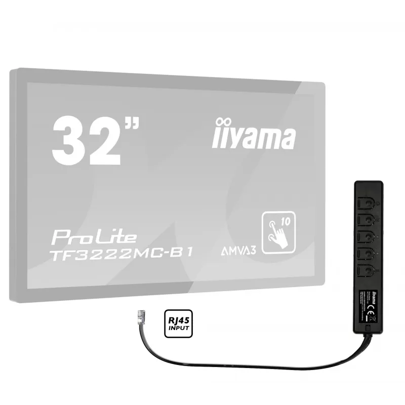 iiyama RC TOUCHV02 tālvadības pults vadu monitors 5 pogas