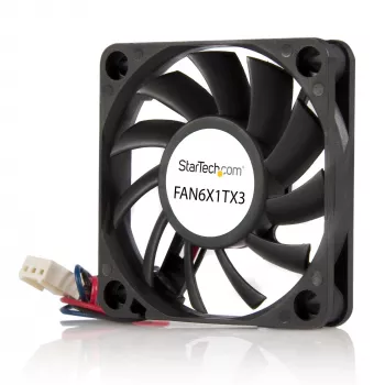 StarTech.com 60x10mm rezerves lodīšu gultņu datora korpusa ventilators ar TX3 savienotāju