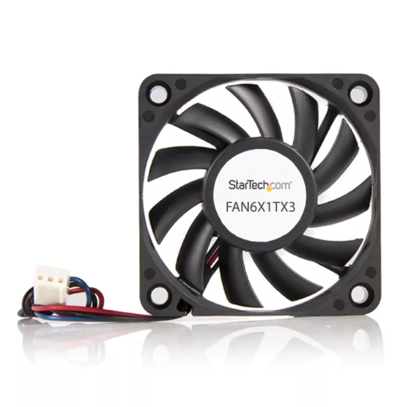 StarTech.com 60x10mm rezerves lodīšu gultņu datora korpusa ventilators ar TX3 savienotāju