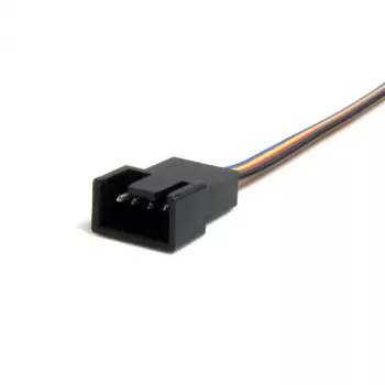 StarTech.com 12 collu 4 kontaktu ventilatora barošanas pagarinātājkabelis - M/F, Molex (4 kontaktu), Molex (4 kontaktu), 0,305 m, Vīrišķais, Sievišķais, Taisns