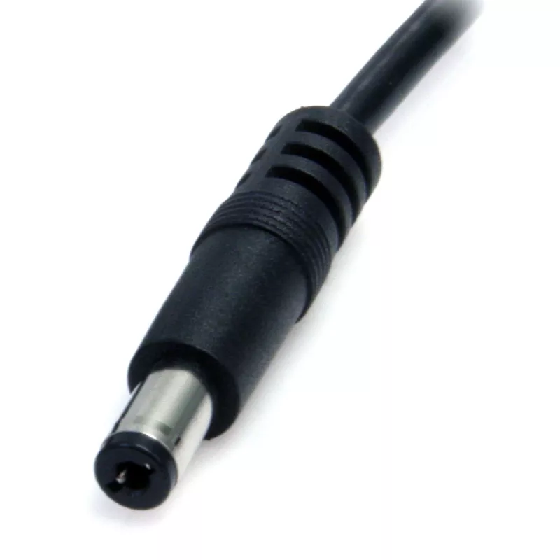 StarTech.com USB uz 5,5 mm strāvas kabelis - M tipa cilindriskais savienotājs - 2 m, 2 m, USB, M tipa cilindriskais savienotājs