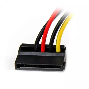 StarTech.com 6in 4 Pin LP4 to Left Angle SATA Power kabeļa adapteris