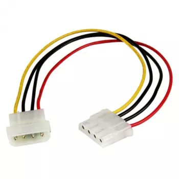StarTech.com 12in LP4 pagarinātāja kabelis - M/F, Molex (4-pin), Molex (4-pin), 0.304 m, Vīrišķais, Sievišķais, Taisns