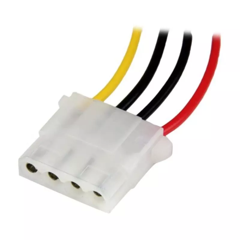 StarTech.com 12in LP4 pagarinātāja kabelis - M/F, Molex (4-pin), Molex (4-pin), 0.304 m, Vīrišķais, Sievišķais, Taisns