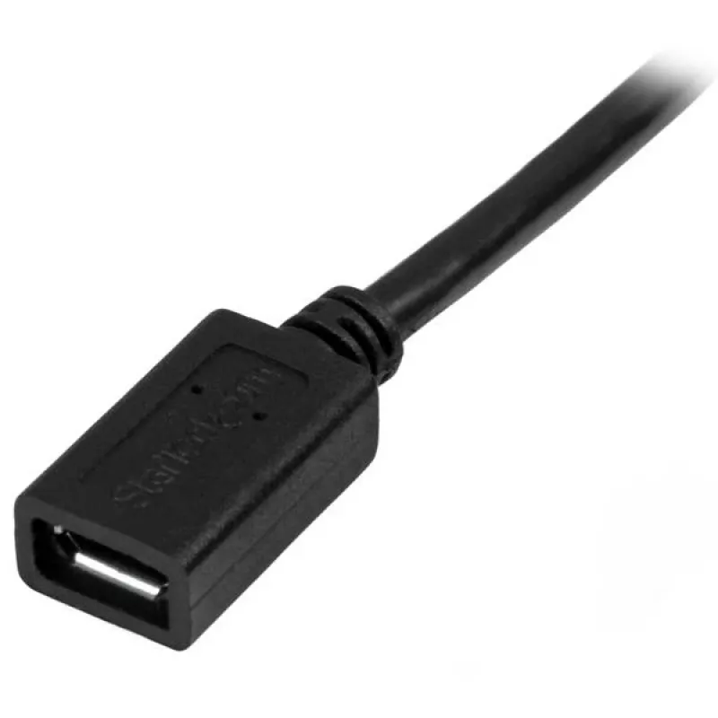 StarTech.com Micro-USB pagarinātāja kabelis - vīr./sie. - 0,5 m (20 collas)