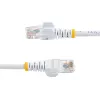 StarTech.com Cat5e Ethernet komutācijas kabelis ar Snagless RJ45 savienotājiem - 7 m, balts