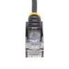 StarTech.com 0,5 m CAT6 kabelis – plāns – aizsargāti RJ-45 savienotāji – melns