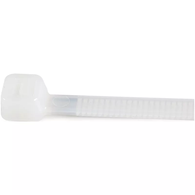 StarTech.com 8 collu (20 cm) kabeļu saites - 1/8 collas (4 mm) platas, 2-1/8 collu (55 mm) saišķa diametrs, 50 mārciņu (22 kg) stiepes izturība, neilona pašbloķējošas rāvējslēdzēja saites ar izliektu galu - 94V-2/UL sarakstā, 1000 gab. iepakojums - Balta