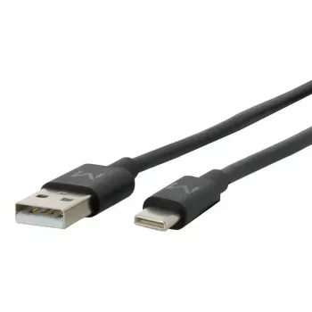 USB A uz USB C kabelis MOBILIS 020013 — 1 m, dati 0,48 Gbit/s, melns