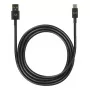 USB A uz USB C kabelis MOBILIS 020013 — 1 m, dati 0,48 Gbit/s, melns