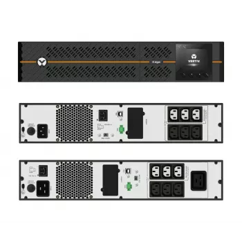 Vertiv Liebert Edge Nepārtrauktās barošanas avots (UPS) - 1500VA 1350W 230V 2U Line-Interactive AVR Tornis/Statīvs Montāža