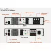 Vertiv Liebert Edge Nepārtrauktās barošanas avots (UPS) - 1500VA 1350W 230V 2U Line-Interactive AVR Tornis/Statīvs Montāža