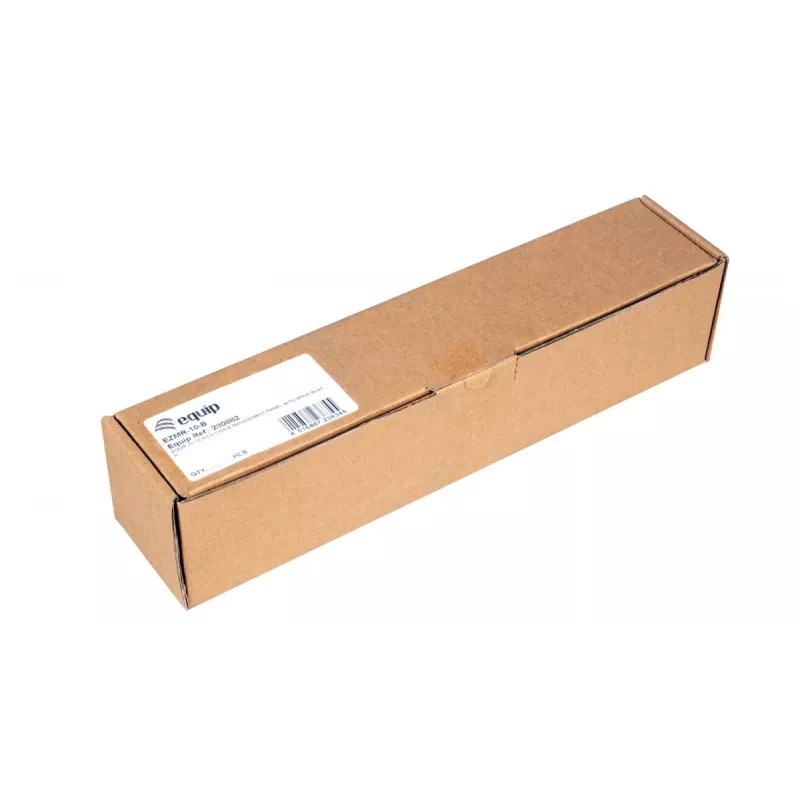 Kabeļu gredzens EQUIP EZMR-10-B — metāla, melns, statīva piederums, 1 gab., 174 g