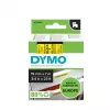 DYMO Authentic D1 etiķetes | Melna druka uz dzeltenas lentes | 19 mm x 7 m | Pašlīmējošas etiķetes LabelManager etiķešu printeriem | Ražots Eiropā
