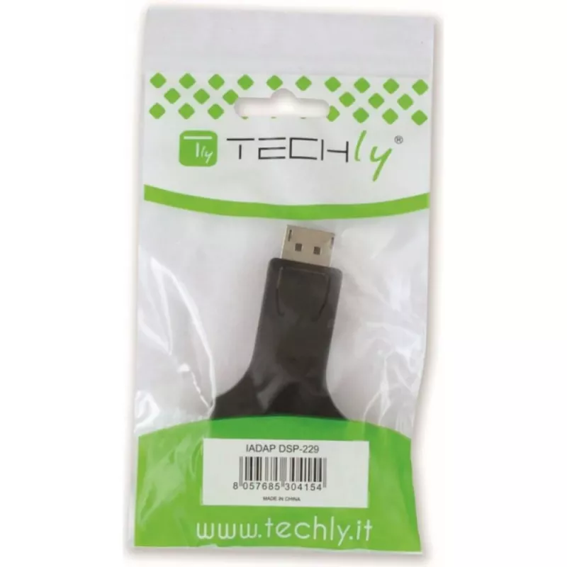 Techly DisplayPort adapteris DP vīr. uz DVI-I 24 + 5 siev. IADAP DSP-229