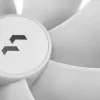 Fractal Design Prisma AL-18 ARGB PWM korpusa ventilators, 180 mm, balts