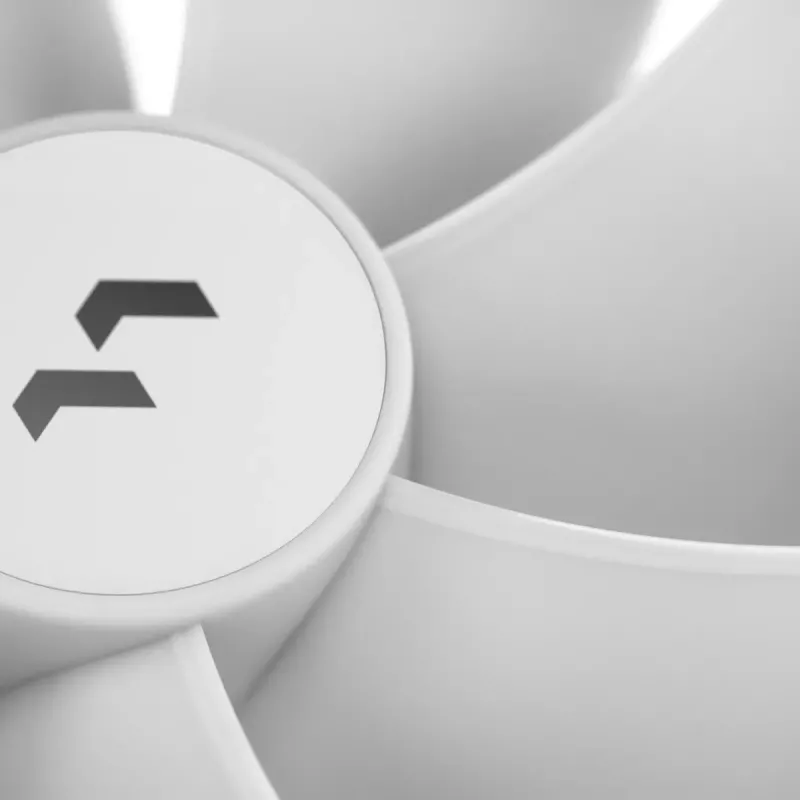 Fractal Design Prisma AL-18 ARGB PWM korpusa ventilators, 180 mm, balts