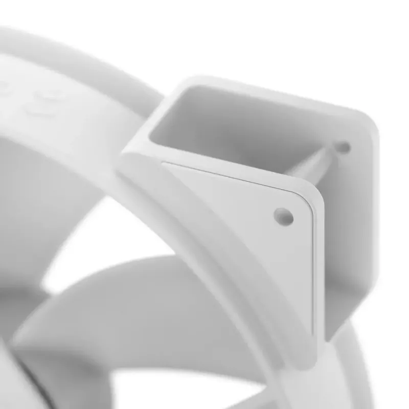Fractal Design Prisma AL-18 ARGB PWM korpusa ventilators, 180 mm, balts